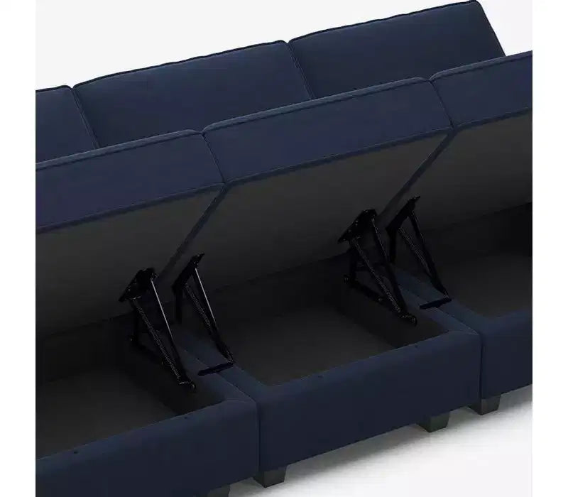 Pouf Modulable en Velours – Sièges Personnalisables pour Salon