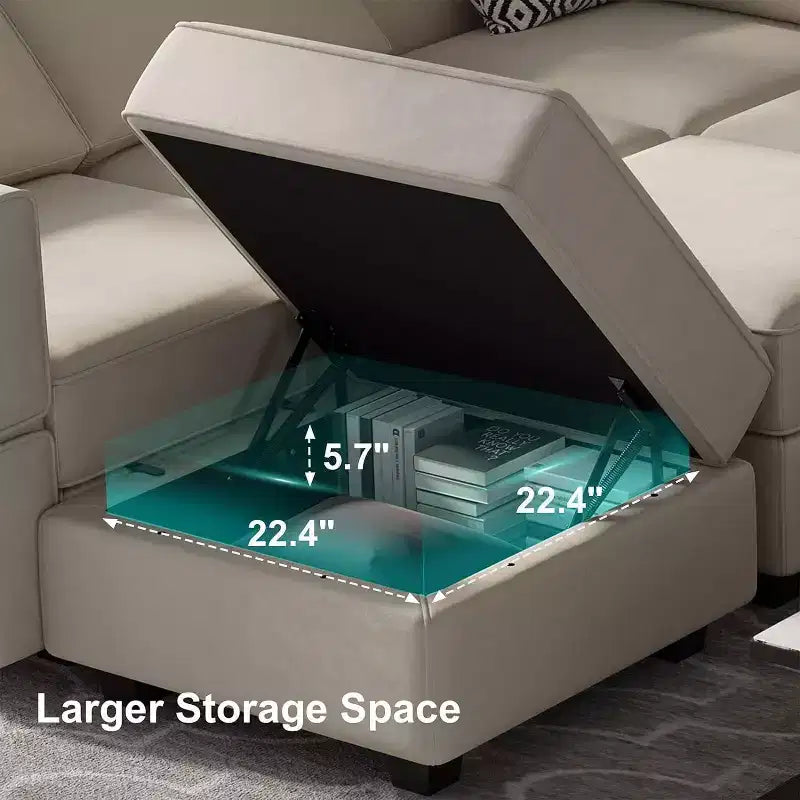 Pouf Modulable en Velours – Sièges Personnalisables pour Salon