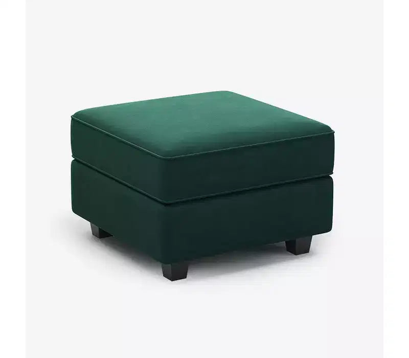Pouf Modulable en Velours – Sièges Personnalisables pour Salon