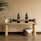 Étagère pont métallique pour bureau ou mur – Décoration de bureau originale