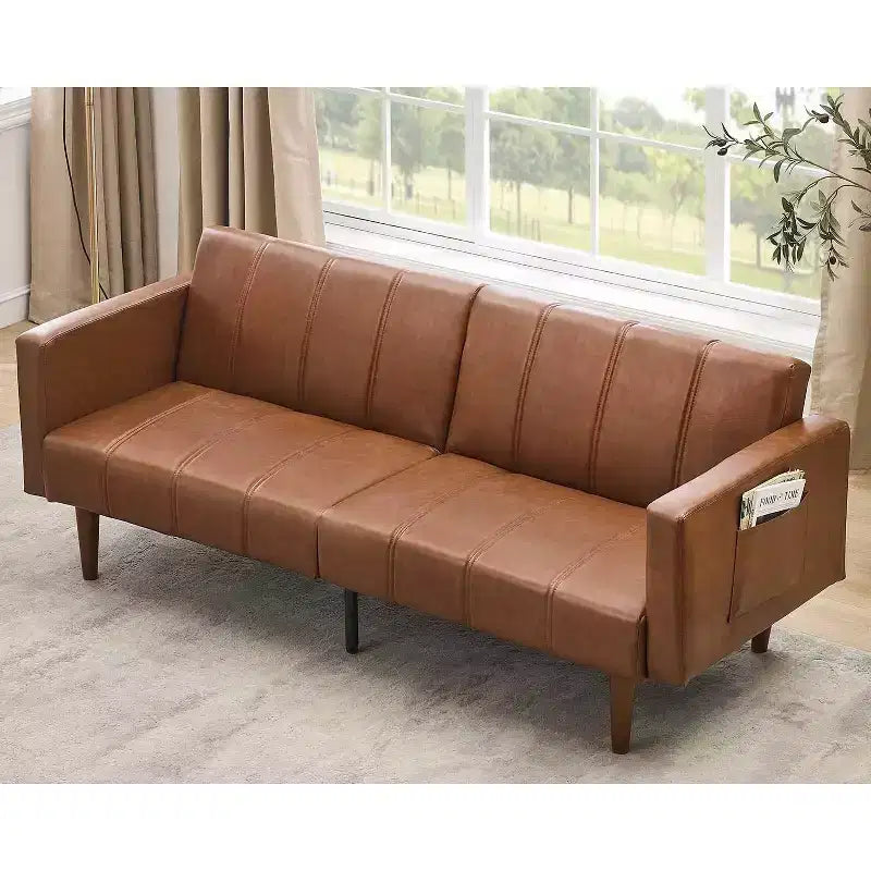 Lot de 2 étagères en jonc de mer, 183 cm, marron clair – Présentoirs tissés naturels