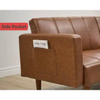 Lot de 2 étagères en jonc de mer, 183 cm, marron clair – Présentoirs tissés naturels