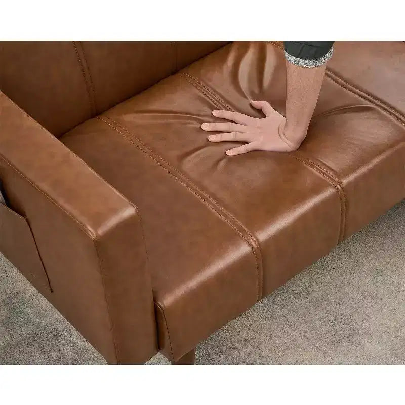 Lot de 2 étagères en jonc de mer, 183 cm, marron clair – Présentoirs tissés naturels