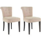 Sinclair 21 H Dining Chair With Nail Head Trim (Set of 2) - MCR4704 - Safavieh Couture