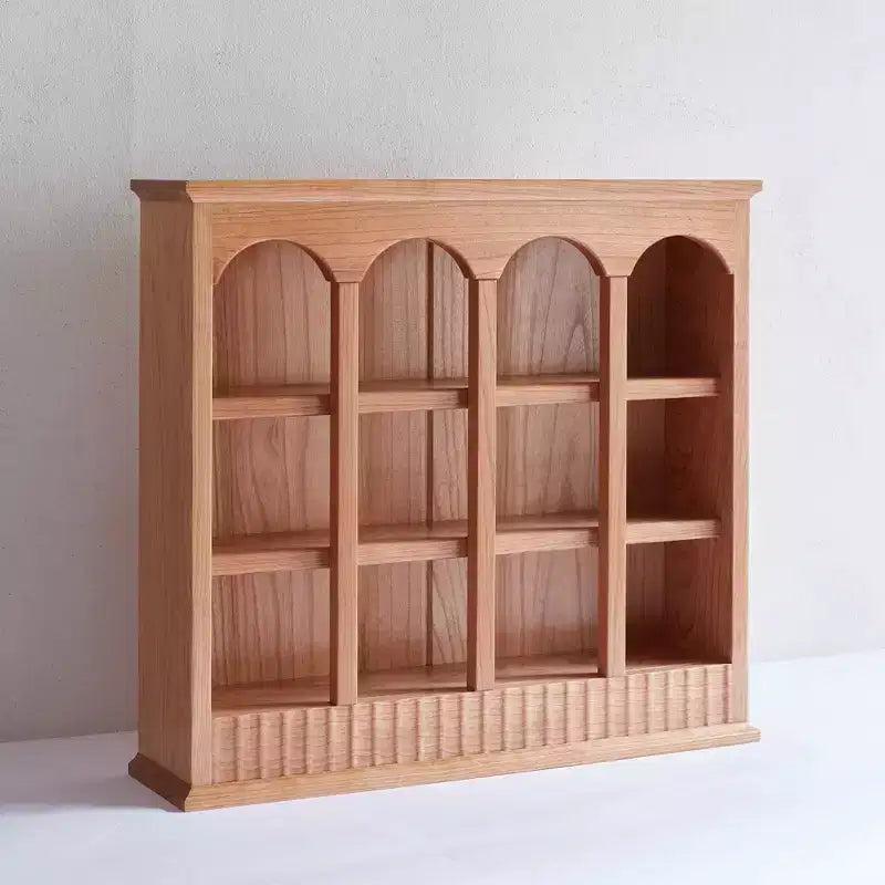 Étagère de rangement pour tasses en bois massif, 55,88 cm (H) x 60,96 cm (l)