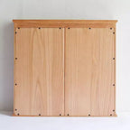 Étagère de rangement pour tasses en bois massif, 55,88 cm (H) x 60,96 cm (l)