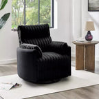 Fauteuil inclinable manuel en velours côtelé à grosses côtes
