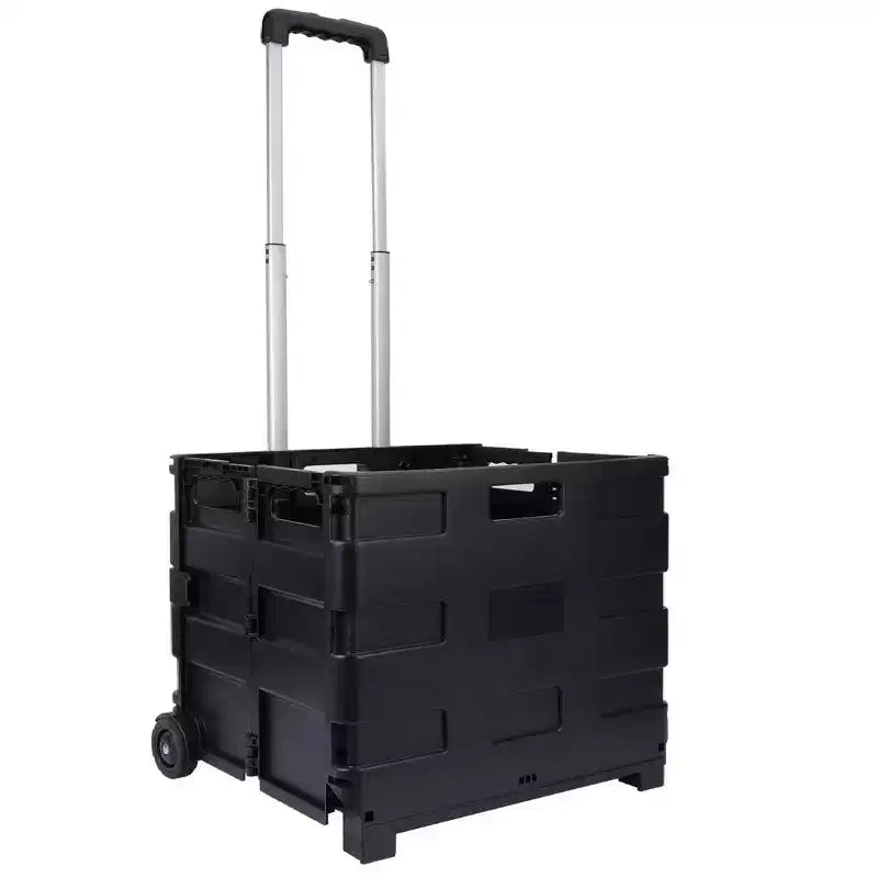 Elevon Office Cart Rolling Cart Basket Storage Container with Wheels and Handle