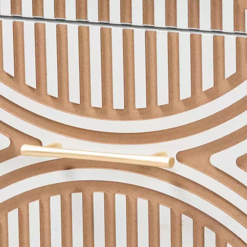 Table de chevet flottante avec lumières LED, chargement USB et 2 tiroirs pour chambre à coucher