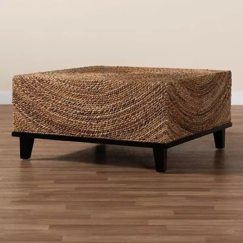 Table d'appoint rectangulaire étroite avec étagère pour salon