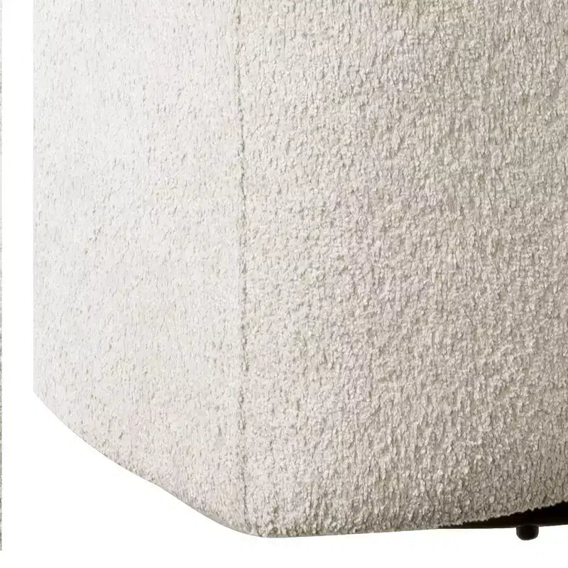 Fauteuil d'appoint pivotant à 360 degrés en tissu