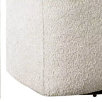 Fauteuil d'appoint pivotant à 360 degrés en tissu