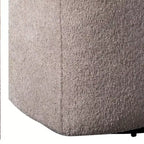 Fauteuil d'appoint pivotant à 360 degrés en tissu