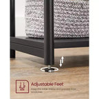 Lot de 2 petites tables d'appoint / tables de chevet pour salon, chambre, bureau, salle de bain