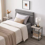 Lot de 2 petites tables d'appoint / tables de chevet pour salon, chambre, bureau, salle de bain