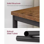 Lot de 2 petites tables d'appoint / tables de chevet pour salon, chambre, bureau, salle de bain