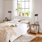 Lot de 2 petites tables d'appoint / tables de chevet pour salon, chambre, bureau, salle de bain
