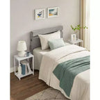 Lot de 2 petites tables d'appoint / tables de chevet pour salon, chambre, bureau, salle de bain