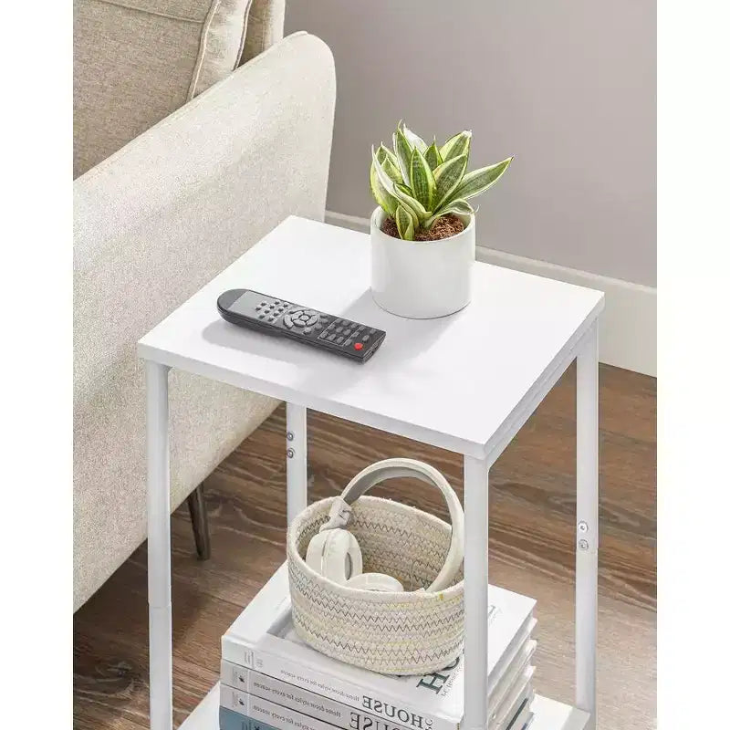 Lot de 2 petites tables d'appoint / tables de chevet pour salon, chambre, bureau, salle de bain