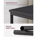 Lot de 2 petites tables d'appoint / tables de chevet pour salon, chambre, bureau, salle de bain