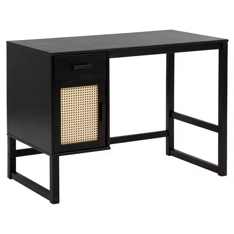 Bureau moderne avec rangement fermé et tiroir