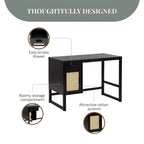 Bureau moderne avec rangement fermé et tiroir