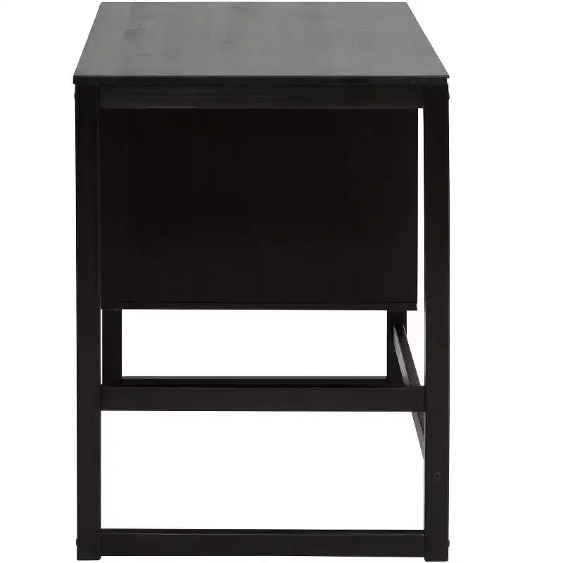 Bureau moderne avec rangement fermé et tiroir