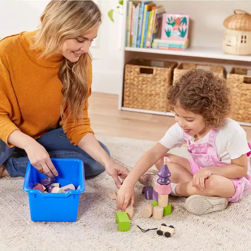 Meuble de rangement 15 casiers Streamline avec 15 bacs à ouverture frontale, 5x3, mobilier pour enfants