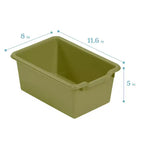 Meuble de rangement 15 casiers Streamline avec 15 bacs à ouverture frontale, 5x3, mobilier pour enfants