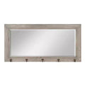 36 x 18 Pub Mirror with Metal Hooks - DesignOvation