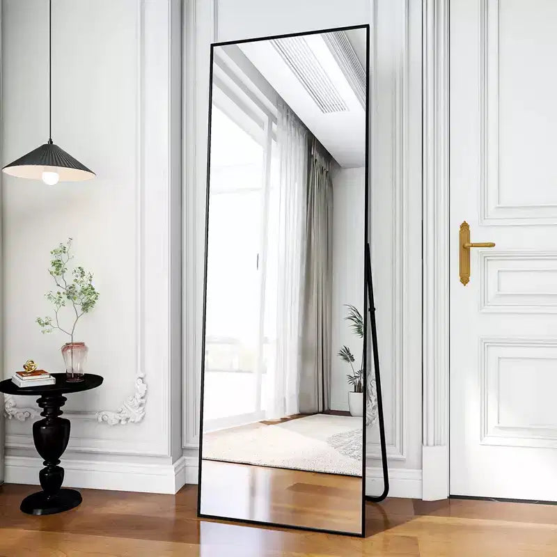 Miroir rectangulaire psyché, 64x21 / 58x18 pour salle de bain