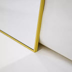 Miroir rectangulaire psyché, 64x21 / 58x18 pour salle de bain