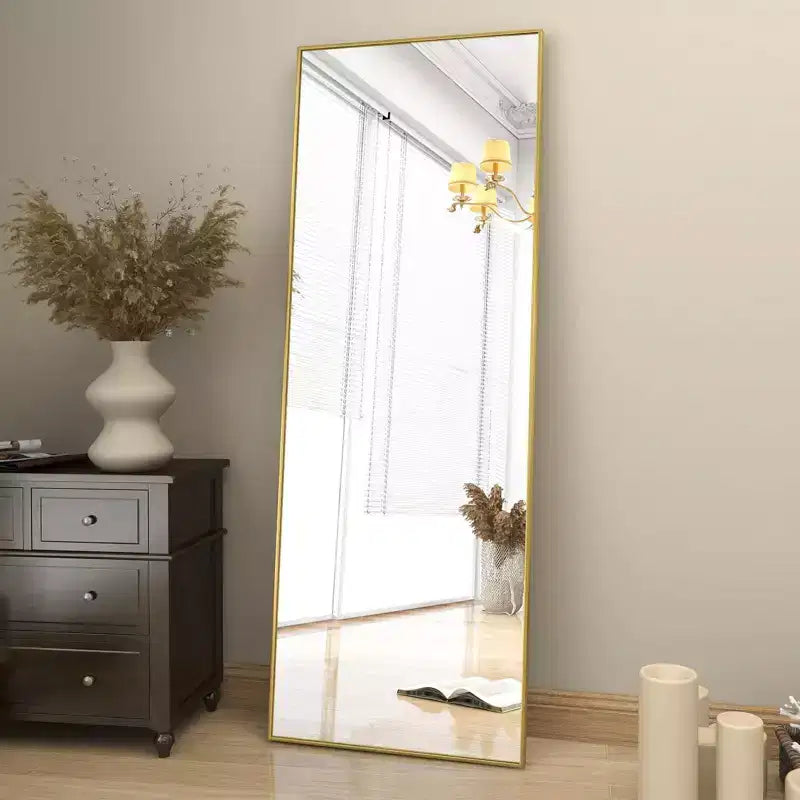 Miroir rectangulaire psyché, 64x21 / 58x18 pour salle de bain