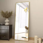 Miroir rectangulaire psyché, 64x21 / 58x18 pour salle de bain