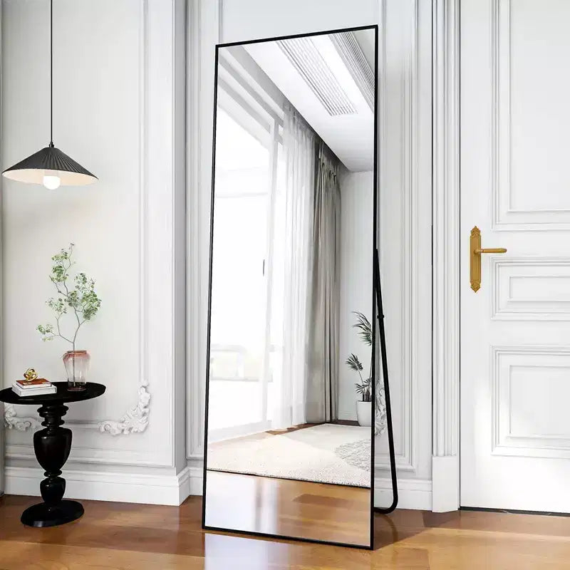 Miroir rectangulaire psyché, 64x21 / 58x18 pour salle de bain
