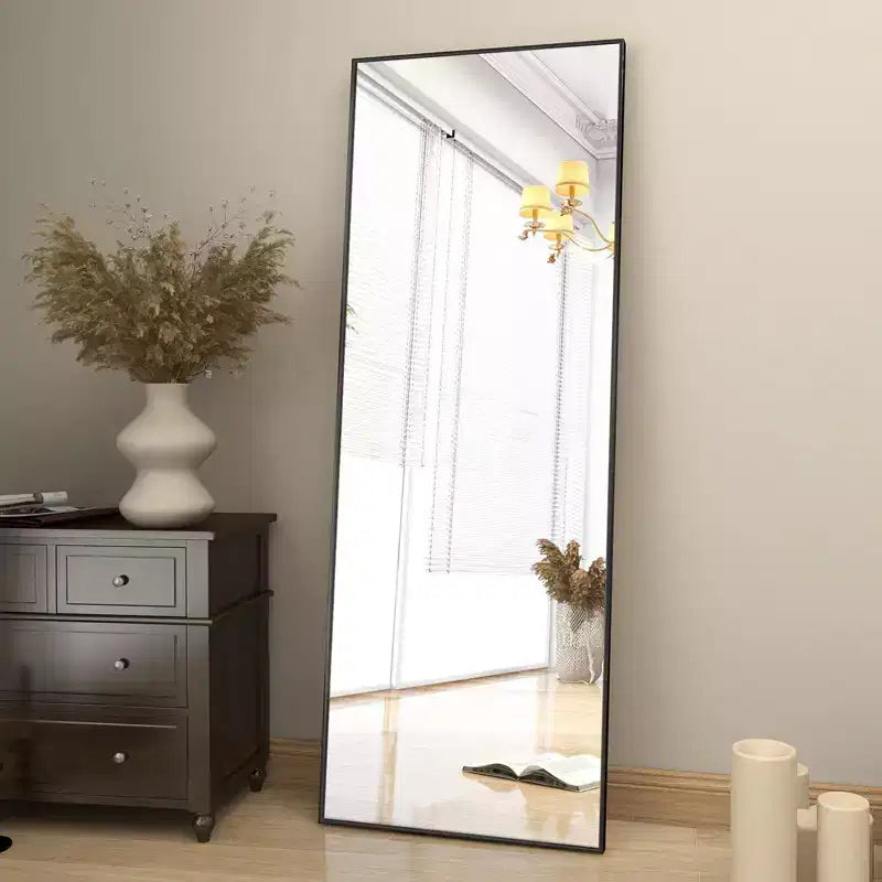 Miroir rectangulaire psyché, 64x21 / 58x18 pour salle de bain