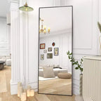 Miroir rectangulaire psyché, 64x21 / 58x18 pour salle de bain