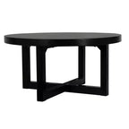 East at Main 38 Round Crisscross Base Coffee Table