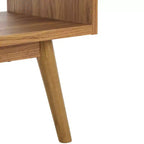 Meuble TV à rideaux coulissants – Console TV avec rangement à portes coulissantes