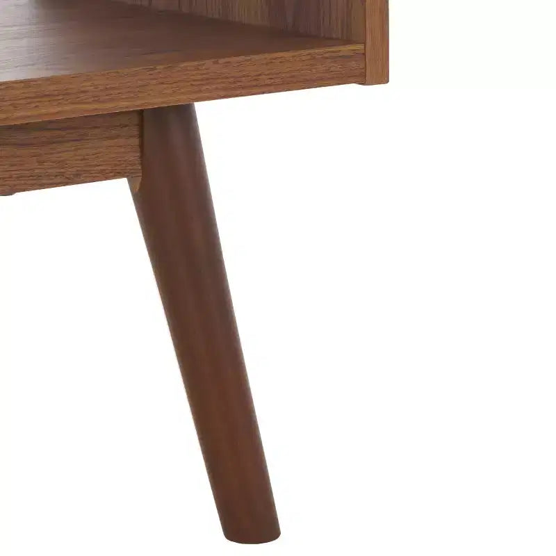 Meuble TV à rideaux coulissants – Console TV avec rangement à portes coulissantes
