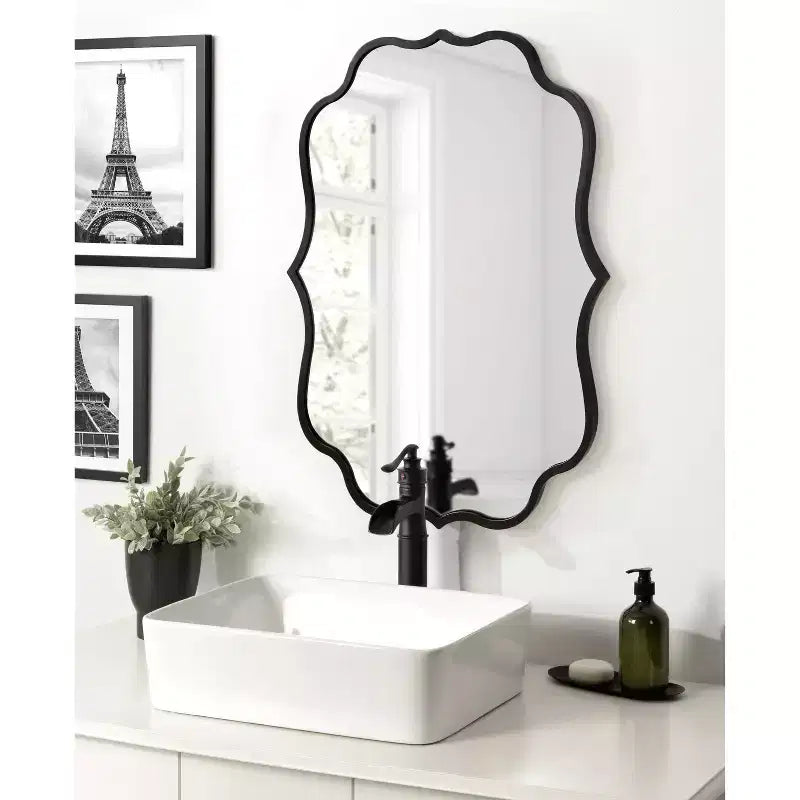 Miroir mural encadré Higby 24 x 30