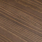 Table basse rectangulaire en bois massif avec pieds en croix, 102 cm pour le salon