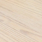 Table basse rectangulaire en bois massif avec pieds en croix, 102 cm pour le salon